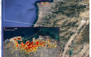 ARIA Damage Map: Beirut Explosion Aftermath