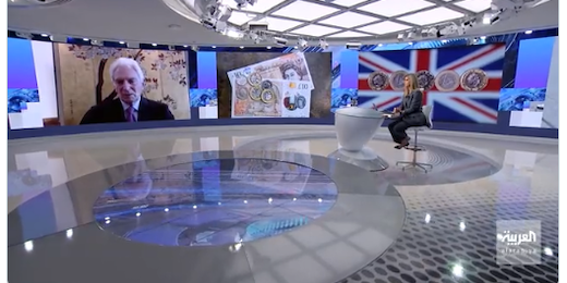 Interview With Al Arabiya Arabic On The UK Mini Budget GBP 26 Sep 